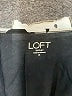 Ann Taylor LOFT Outlet Silver Short Sleeve Blouse Size M - photo 7