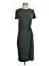 Gap Solid Green Casual Dress Size XS - photo 1