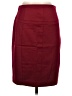 Express Design Studio 100% Polyester Solid Burgundy Formal Skirt Size 4 - photo 1