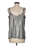 Torrid Metallic Silver Sleeveless Top Size Med Plus (00) - photo 2