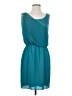 Gianni Bini 100% Polyester Solid Teal Casual Dress Size S - photo 1