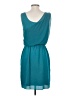 Gianni Bini 100% Polyester Solid Teal Casual Dress Size S - photo 2