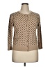 Cable & Gauge Polka Dots Tan Cardigan Size XL - photo 1