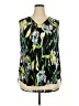 Jones Studio Black Sleeveless Blouse Size 2X - photo 1