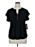Love Scarlett Black Short Sleeve Blouse Size 1X - photo 1