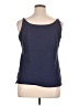 Eileen Fisher Blue Tank Top Size 1X - photo 2