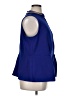 Worthington 100% Polyester Blue Sleeveless Blouse Size 1X - photo 4