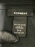 Express 100% Polyester Black Casual Dress Size 3 - 4 - photo 7