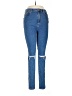 Forever 21 Hearts Blue Jeans Size 28 waist - photo 1