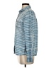 Life in Progress Stripes Blue Long Sleeve Button-Down Shirt Size XS - photo 5