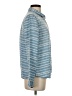Life in Progress Stripes Blue Long Sleeve Button-Down Shirt Size XS - photo 4