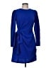 DKNY 100% Polyester Blue Cocktail Dress Size 6 - photo 1