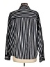 Cotélac Stripes Black Long Sleeve Button-Down Shirt Size Lg (3) - photo 2