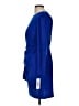DKNY 100% Polyester Blue Cocktail Dress Size 6 - photo 5