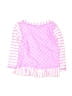 Ruffle Butts Pink Rash Guard Size 6-12 mo - photo 2