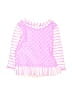 Ruffle Butts Pink Rash Guard Size 6-12 mo - photo 1