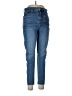 Ann Taylor LOFT Solid Blue Jeans Size 12 - photo 1