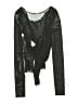 Out From Under Black Long Sleeve Top Size S - photo 1