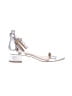 Vince Camuto Metallic Silver Sandals Size 8 - photo 1