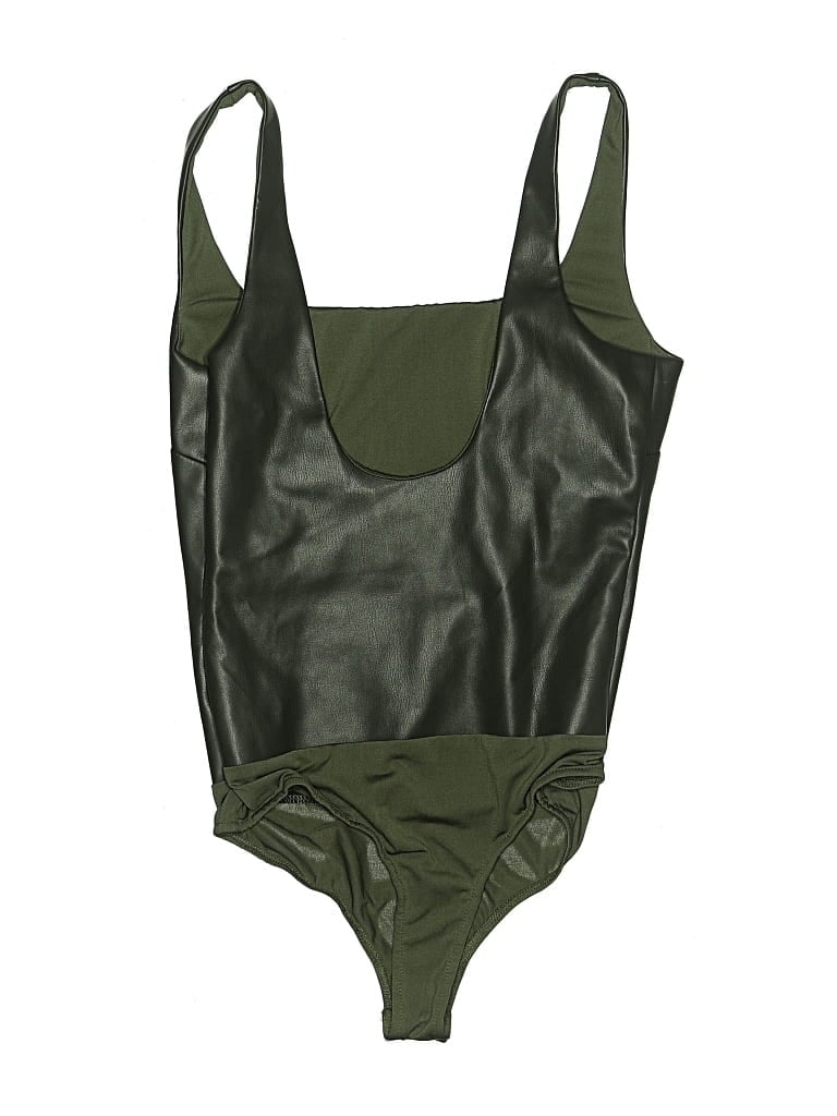 Pre-owned 4si3nna Bodysuit In Green