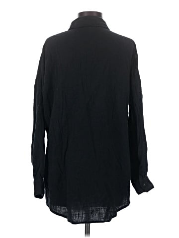 ASOS Design Long Sleeve Button-Down Shirt (view 2)