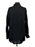 ASOS Design Solid Black Long Sleeve Button-Down Shirt Size 4 - photo 2