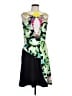 ETRO Graphic Green Cocktail Dress Size Lg 10 - photo 1