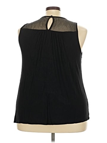 Green Envelope Sleeveless Blouse (view 2)