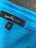 Yushi Color Block Blue 3/4 Sleeve Button-Down Shirt Size S - photo 7