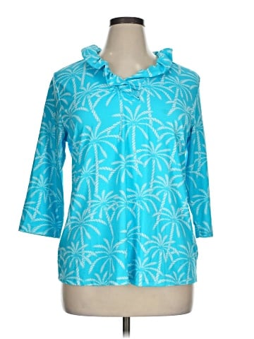 Melissa Odabash Long Sleeve Top (view 1)