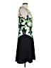 ETRO Graphic Green Cocktail Dress Size Lg 10 - photo 4