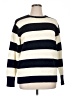 Brandy Melville 100% Cotton Stripes Ivory Pullover Sweater Size XL (estimated) - photo 1
