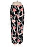 Tommy Bahama 100% Silk Floral Black Silk Pants Size 4 - photo 2