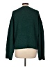 CALVIN KLEIN JEANS Solid Green Pullover Sweater Size L - photo 2