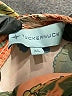 Tuckernuck 100% Polyester Floral Orange Long Sleeve Blouse Size XL - photo 7