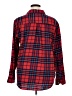 Gap 100% Cotton Plaid Red Long Sleeve Button-Down Shirt Size XL (tall) - photo 2