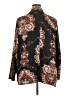 Suzanne Betro 100% Polyester Paisley Black Kimono Size 4X - photo 2