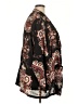 Suzanne Betro 100% Polyester Paisley Black Kimono Size 4X - photo 4