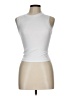 Unbranded White Sleeveless T-Shirt Size L (estimated) - photo 1
