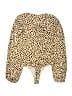Lulus Animal Print Gold Tan Long Sleeve Blouse Size M - photo 2