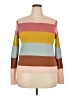 Halogen Color Block Pink Pullover Sweater Size XXL - photo 1