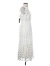 Lulus 100% Polyester Polka Dots White Cocktail Dress Size S - photo 4