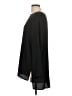 Eileen Fisher 100% Silk Solid Black Blouse Size L - photo 5