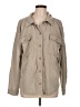 Thread & Supply Tan Long Sleeve Button-Down Shirt Size L - photo 1