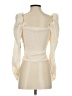ASTR The Label 100% Polyester Ivory Long Sleeve Blouse Size S - photo 2