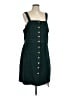 Cider 100% Polyester Green Casual Dress Size 1X - photo 1