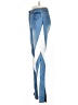 Fashion Nova Color Block Blue Jeans Size 7 - photo 5