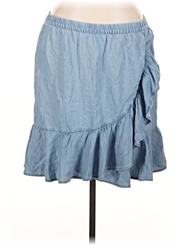 Ann Taylor LOFT Outlet Denim Skirt (view 1)