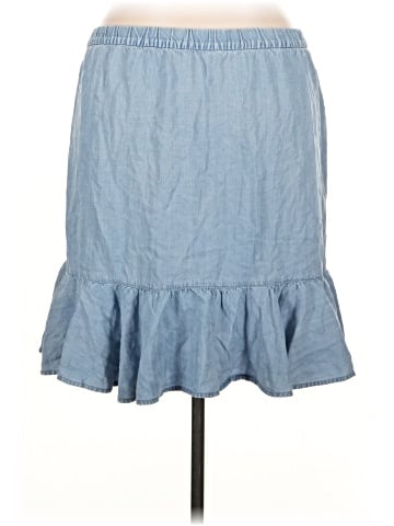 Ann Taylor LOFT Outlet Denim Skirt (view 2)