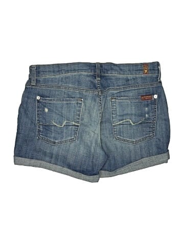 7 For All Mankind Denim Shorts (view 2)